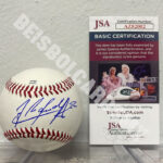 Pelota Autografiada de Randy Arozarena Certificada