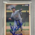 Fernando Valenzuela 1989 Score Firmada y Certificada