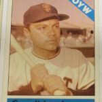 Tarjeta de Benjamin Valenzuela 1983