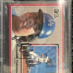 Postal Firmada de Fernando Valenzuela